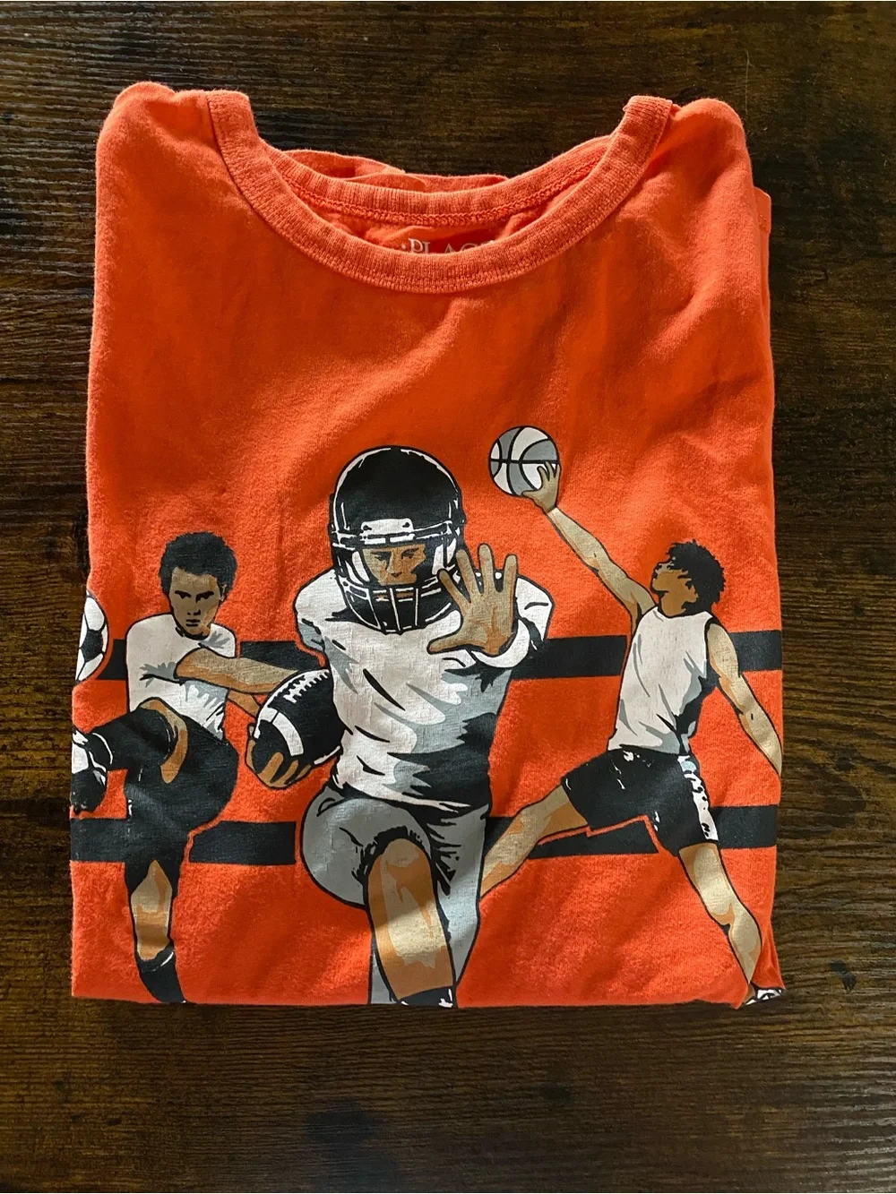 The Children's Place Red & Black Boys' Short Sleeve Graphic Tees